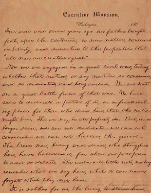 The Gettysburg Address, 149 years later